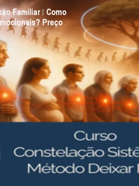 Curso Vip Constelação Familiar – Como superar bloqueios emocionais? Preço
