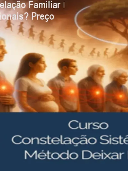 Curso Vip Constelação Familiar – Bloqueios emocionais? Preço