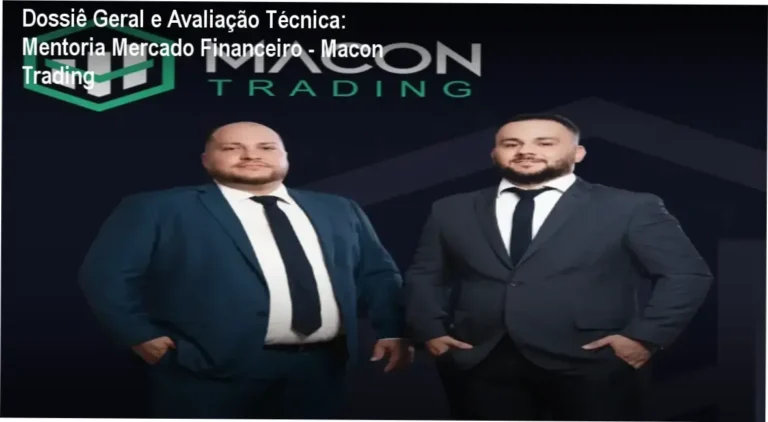 Gráfico de desempenho técnico do ecossistema Mentoria Mercado Financeiro - Macon Trading