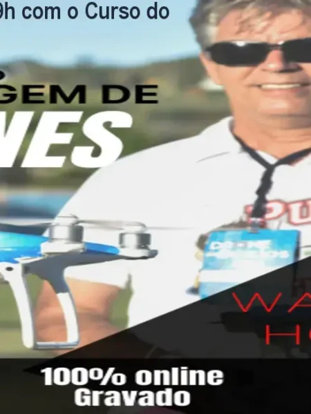 Domine Drones em 9h com o Curso do Pioneiro Wanzam
