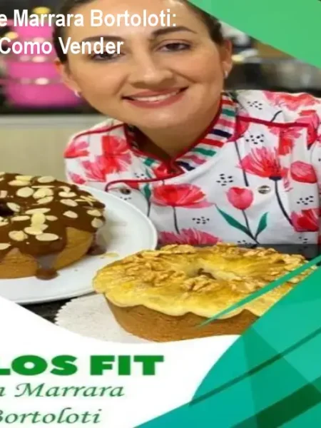 Ebook Bolos Fit de Marrara Bortoloti: Receitas, Lucro e Como Vender