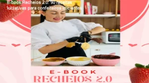 Capa do E-book Recheios 2.0 de Marrara Bortoloti mostrando recheios coloridos e receita fácil