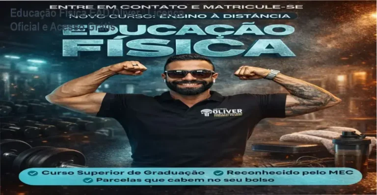 Educação Física EAD Óliver download gratuito e licença oficial