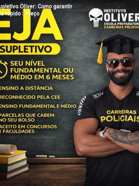 EJA Supletivo Óliver: Como garantir diploma rápido – Preço