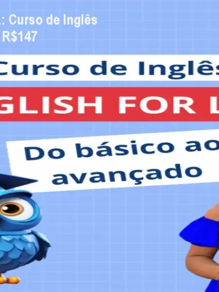 English For Life Prof.: Curso de Inglês com +1400 aulas por R$147