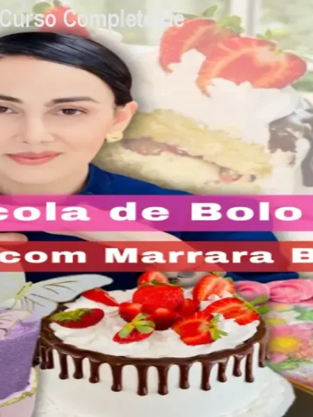 Escola de Bolo 3.0 – Curso Completo de Confeitaria