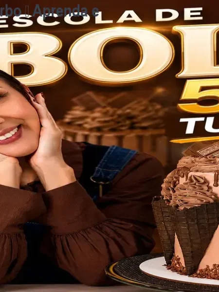 Escola de Bolos 5.0 Turbo – Aprenda e Venda Bolos