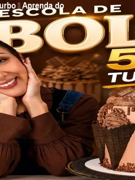 Escola de Bolos 5.0 Turbo – Aprenda do Zero e Venda