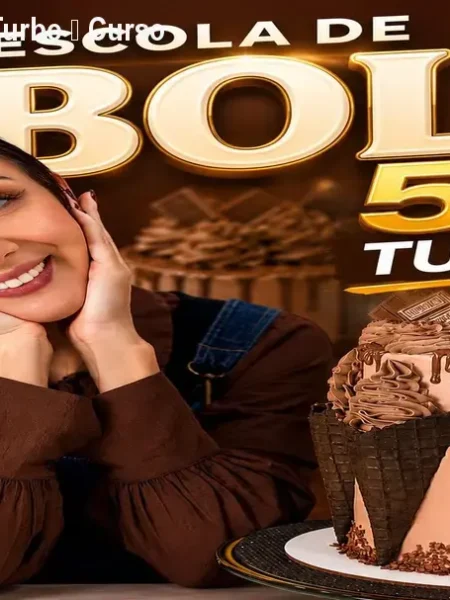 Escola de Bolos 5.0 Turbo – Curso Oficial de Confeitaria
