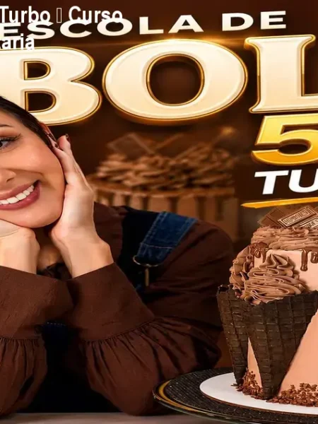 Escola de Bolos 5.0 Turbo – Curso Completo de Confeitaria