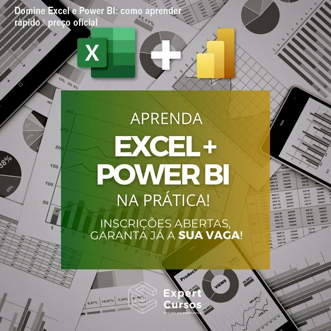 Domine Excel e Power BI: como aprender rápido – preço oficial 1 https://ondeaprender.com.br/aprender/domine-excel-e-power-bi-como-aprender-rapido-preco-oficial/ Domine Excel e Power BI: como aprender rápido – preço oficial