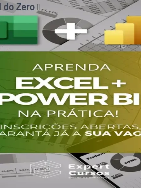 Curso Excel e Power BI do Zero – Aprenda na Prática