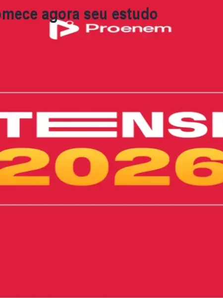 Extensiva 2026: Comece agora seu estudo online