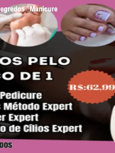 Curso Pedicure Sem Segredos – Manicure e Unhas Decoradas