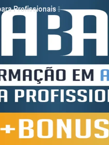 Formação em ABA para Profissionais – Curso Online