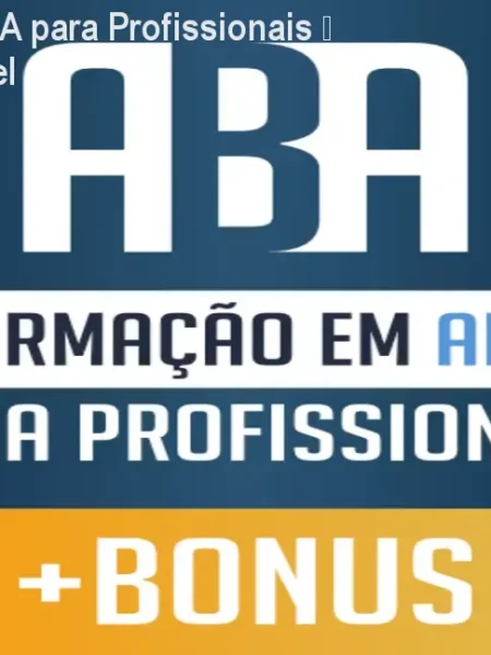 Formação em ABA para Profissionais – Acesse seu painel