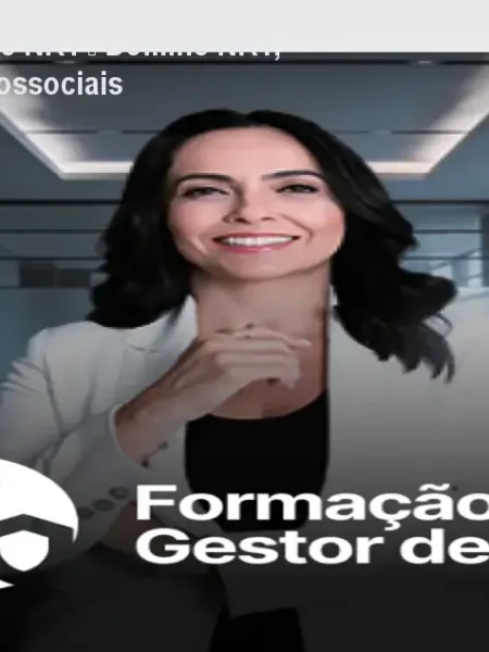 Formação Gestor de NR1 – Domine NR1, GRO e Riscos Psicossociais