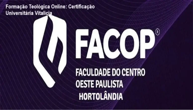 Formação Teológica Online: Certificação Universitária Vitalícia 9 https://ondeaprender.com.br/ Imagem ilustrando a Formação Teológica em Extensão Universitária com certificado reconhecido