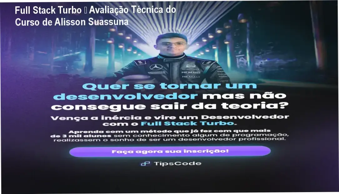 Full Stack Turbo de Alisson Suassuna – review completo e avaliação técnica
