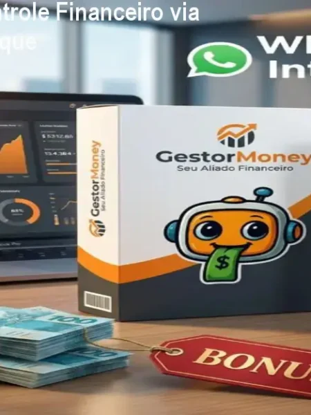 Gestor Money: Controle Financeiro via WhatsApp em 1 Clique