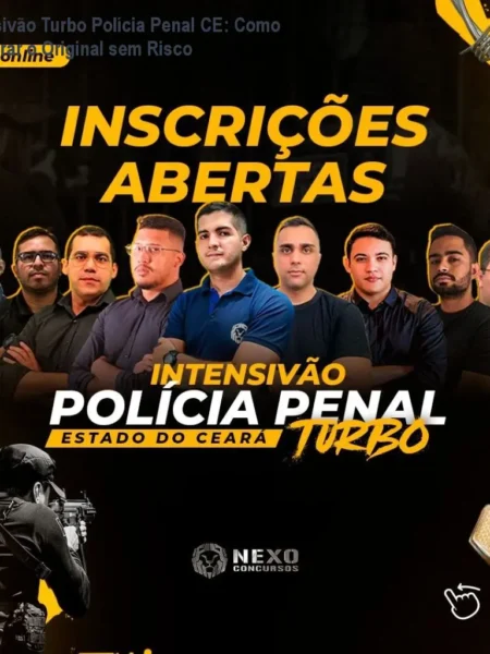 Intensivão Turbo Polícia Penal CE: Como Comprar o Original sem Risco