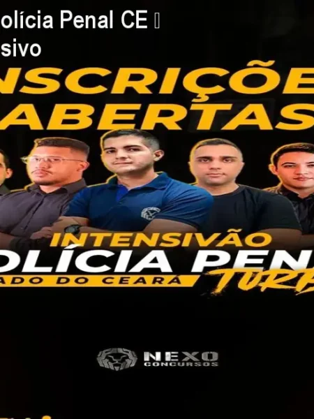 Intensivão Turbo Polícia Penal CE – Curso Online Intensivo