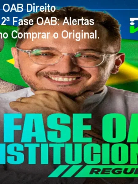 IR Curso - 2ª Fase OAB Direito Constitucional no 2ª Fase OAB: Alertas de Pirataria e Como Comprar o Original.