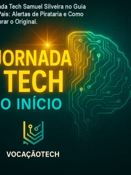 Jornada Tech Samuel Silveira no Guia dos Pais: Alertas de Pirataria e Como Comprar o Original.