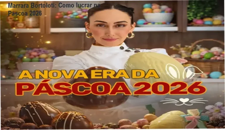 Marrara Bortoloti apresentando o curso A Nova Era da Páscoa 2026