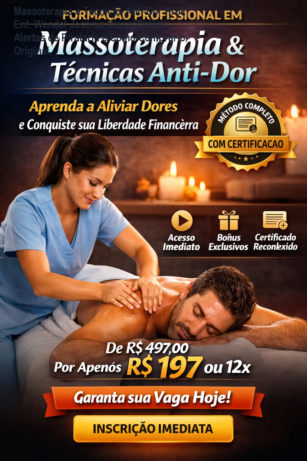 Massoterapia e Técnicas Anti-Dor Prof. Enf. Wendel José no Curso Online: Alertas de Pirataria e Como Comprar o Original. 1 https://ondeaprender.com.br/aprender/massoterapia-tecnicas-anti-dor-wendel-jose-curso-online-seguro/ Massoterapia e Técnicas Anti-Dor Prof. Enf. Wendel José no Curso Online: Alertas de Pirataria e Como Comprar o Original.