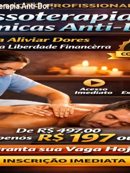 Curso Online de Massoterapia Anti-Dor – Aprenda do Zero