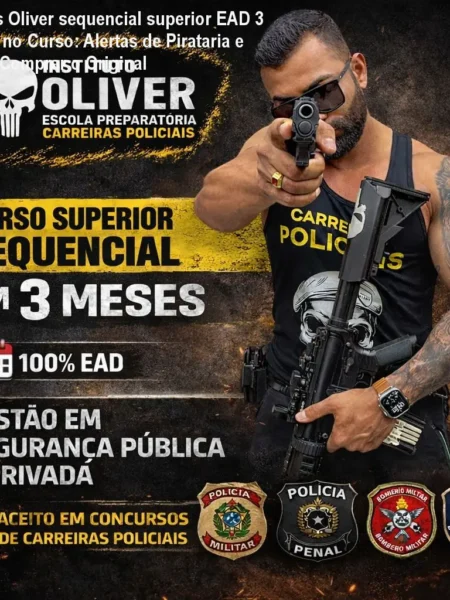 Mateus Oliver sequencial superior EAD 3 meses no Curso: Alertas de Pirataria e Como Comprar o Original