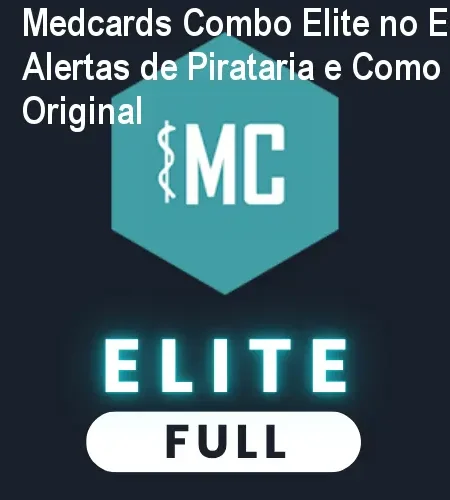 Medcards Combo Elite no Estudo Médico: Alertas de Pirataria e Como Comprar o Original