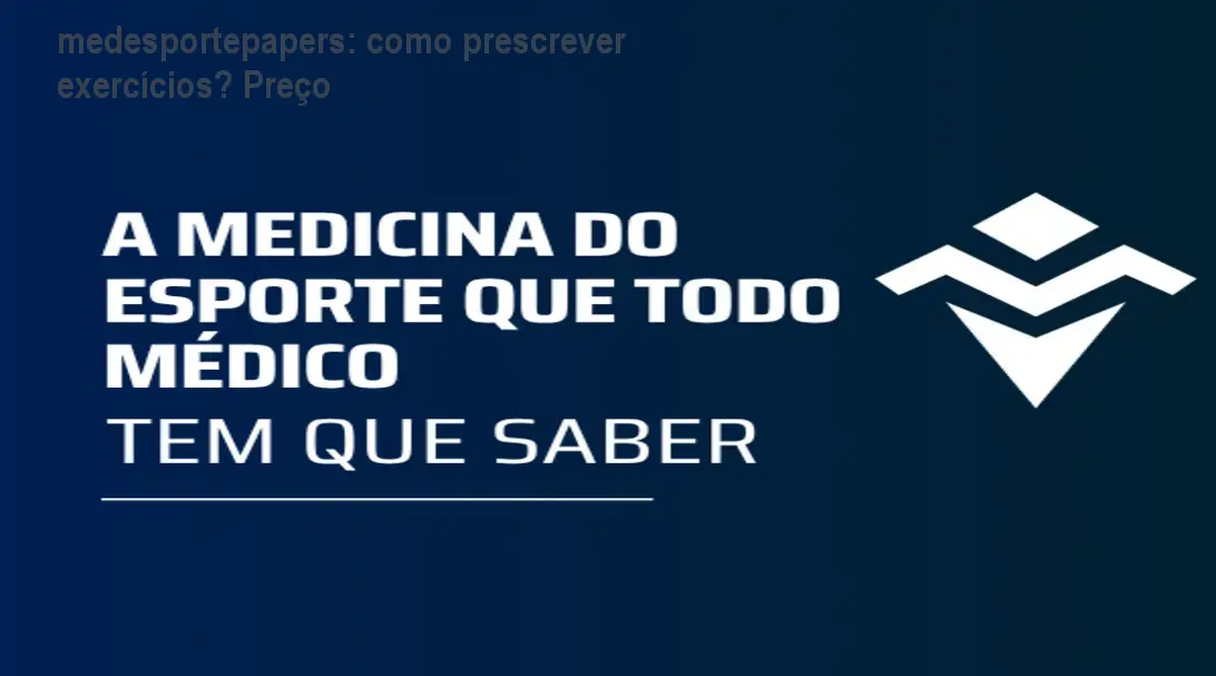 Imagem ilustrando o curso medesportepapers de Guilherme Adami sobre prescrição de exercícios e suplementação para médicos esportivos