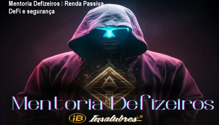 Mentoria Defizeiros mostrando como gerar renda passiva com DeFi de forma segura