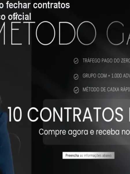 Método Garcia: Como fechar contratos sem indicação – Preço oficial