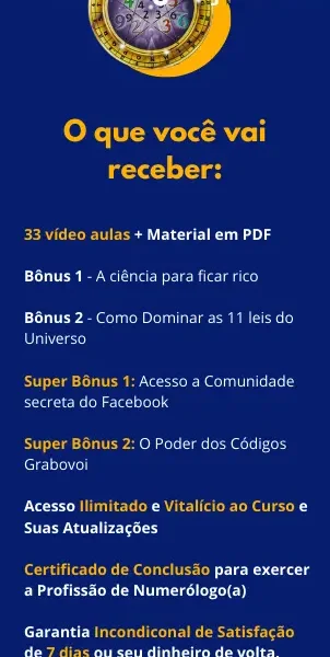 Método Numerologia Aplicada: como sair da estagnação? Preço oficial