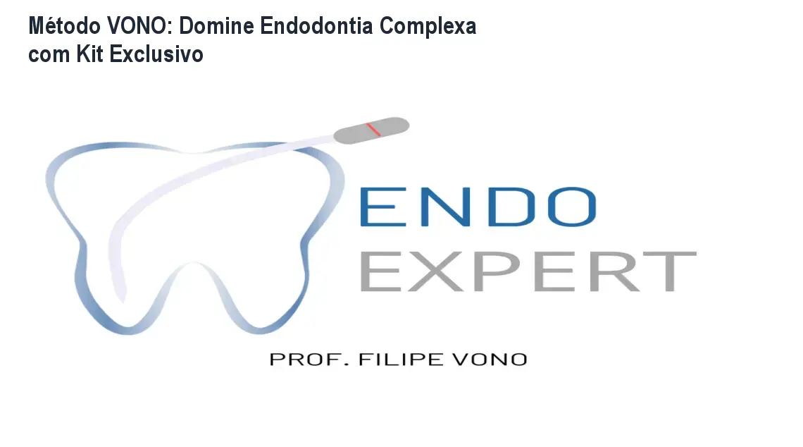 Método VONO: Domine Endodontia Complexa com Kit Exclusivo 1 https://ondeaprender.com.br/metodo-veno-domine-endodontia-complexa-kit-exclusivo/ Dentista usando o kit de limas Vono em canal curvo, mostrando segurança e precisão