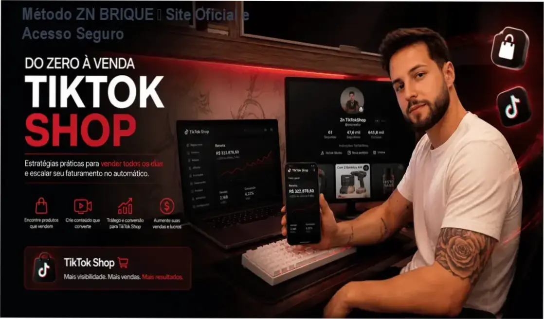 Método ZN BRIQUE página oficial – acesso seguro ao curso