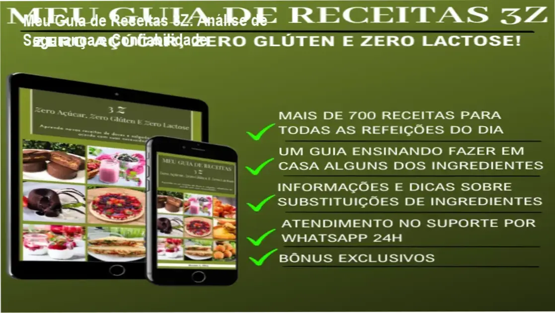 Meu Guia de Receitas 3Z reputação e segurança – análise de confiabilidade