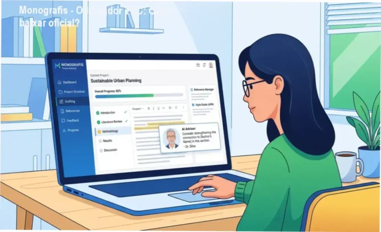 Captura de tela da página de download oficial do Monografis - Orientador TCC mostrando opções de compra