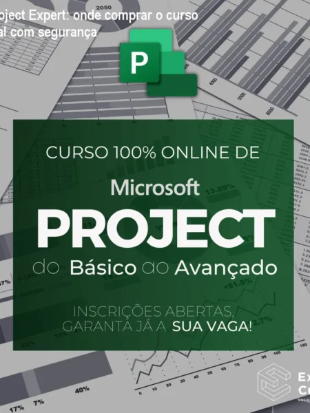 MS Project Expert: onde comprar o curso original com segurança