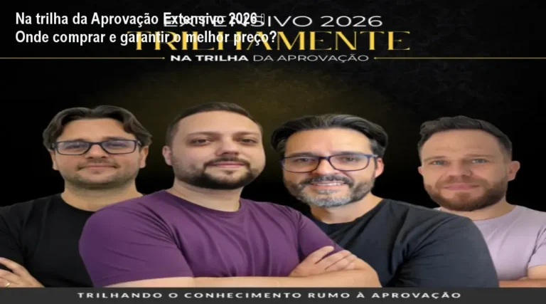Na trilha da Aprovação Extensivo 2026 – Onde comprar e garantir o melhor preço? 2 https://ondeaprender.com.br/cursos-de-excel-e-power-bi-dominio-dados-templates-oferta-oficial/ Imagem do curso Extensivo 2026 Na trilha da Aprovação mostrando aulas ao vivo e material de apoio para vestibular
