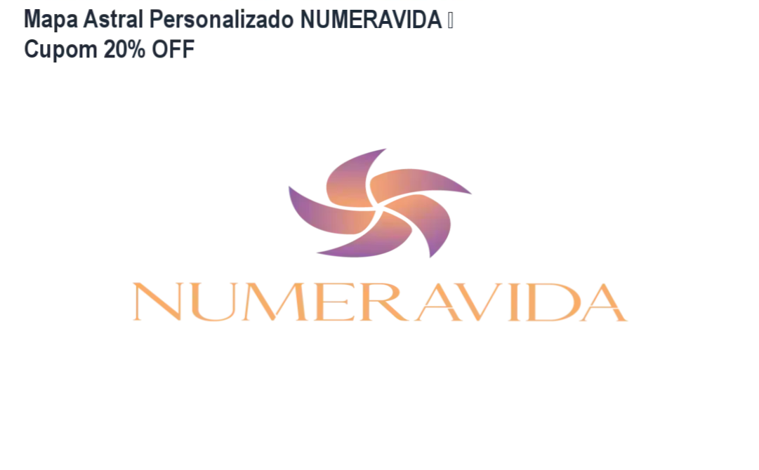 NUMERAVIDA mapa astral personalizado por Flavia – autoridade e confiança