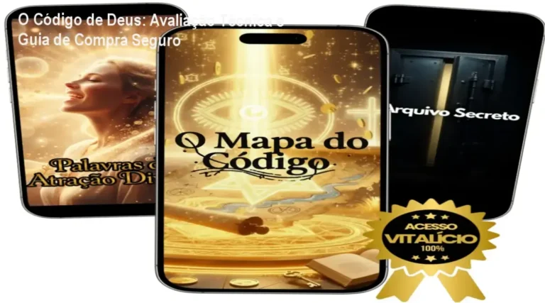 O Código de Deus: Avaliação Técnica e Guia de Compra Seguro 7 https://ondeaprender.com.br/frontpush-4-0-impulsione-carreira-front-end/ Capa do curso O Código de Deus mostrando mapa de reprogramação mental
