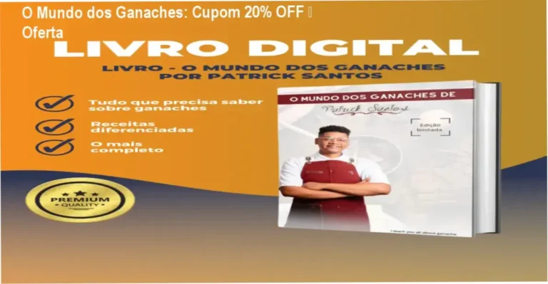 O Mundo dos Ganaches de Patrick Santos – oferta com cupom de desconto