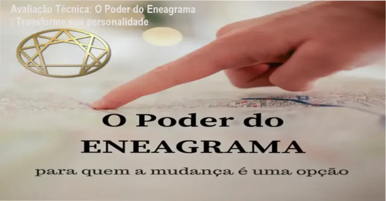 Capa do ebook O Poder do Eneagrama de Dalton Cortucci mostrando módulos de autoconhecimento
