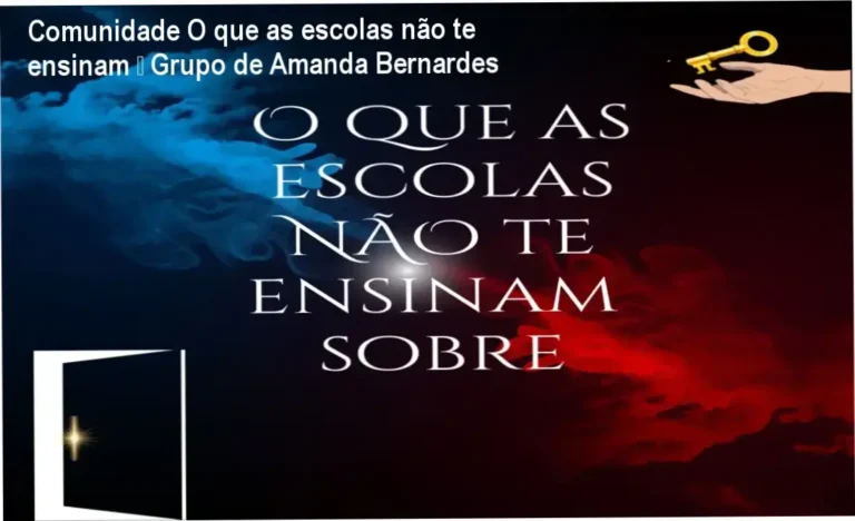 O que as escolas não te ensinam – Amanda Bernardes grupo de alunos e networking