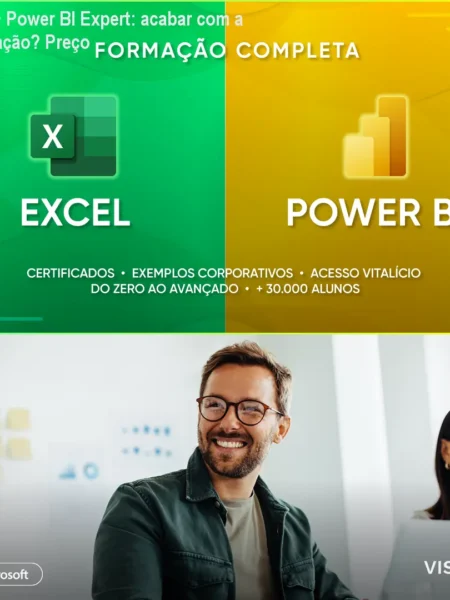 Office + Power BI Expert: acabar com a estagnação? Preço