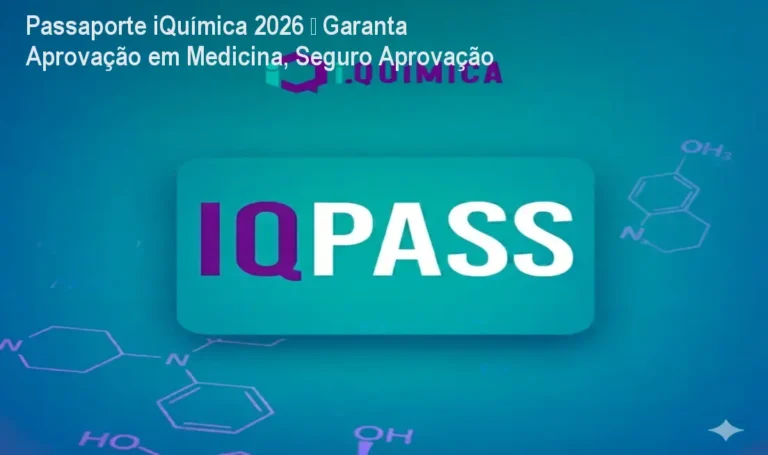 Passaporte iQuímica 2026 – Garanta Aprovação em Medicina, Seguro Aprovação 7 https://ondeaprender.com.br/comece-o-ano-forte-2026-mentoria-victor-damasio/ Passaporte iQuímica 2026 sendo usado por estudante para dominar cálculos de Química e garantir aprovação em Medicina